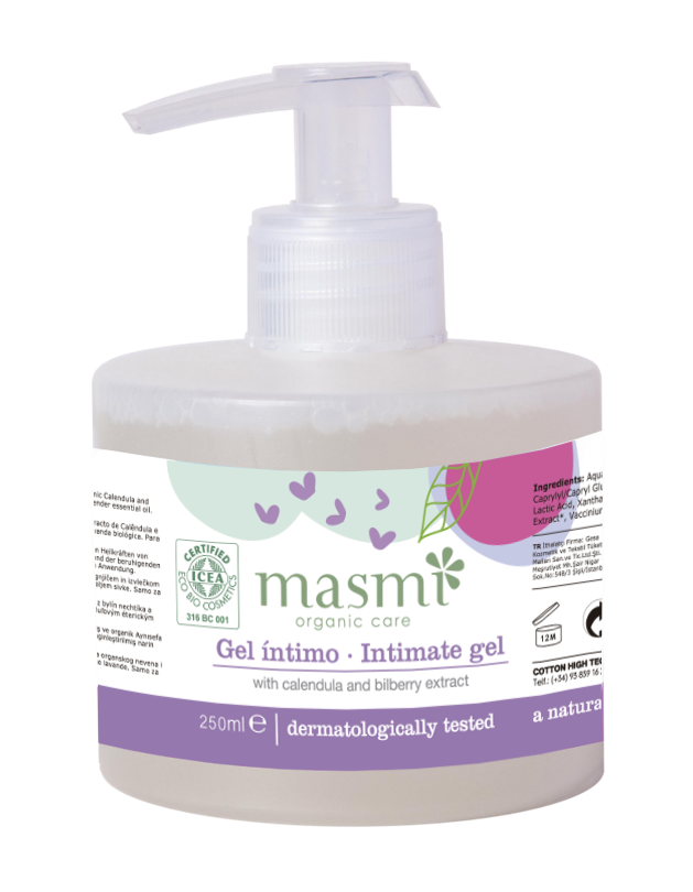 Masmi intimate hygiene – organic cotton gel and wipes