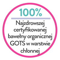100% najzdrowszej bawełny GOTS - kostium