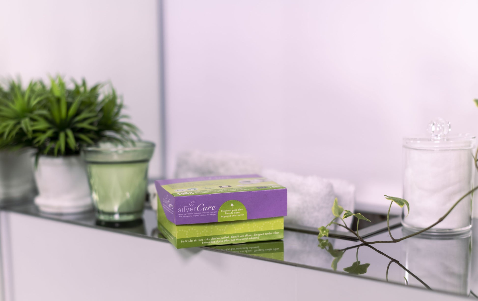 Patyczki higieniczne ekologiczne bawełniane dla dzieci SilverCare 100% BIO 60 szt.