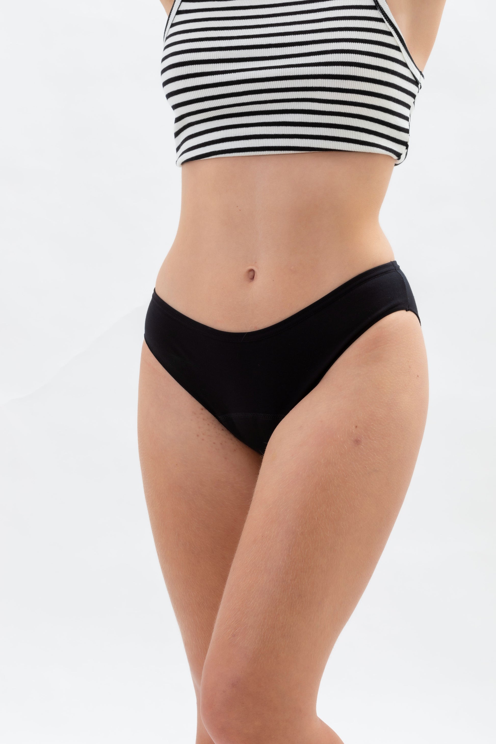 ZESTAW -5% 3x Masmi Majtki menstruacyjne ekologiczne DLA NASTOLATEK XS 100% bawełna BIO