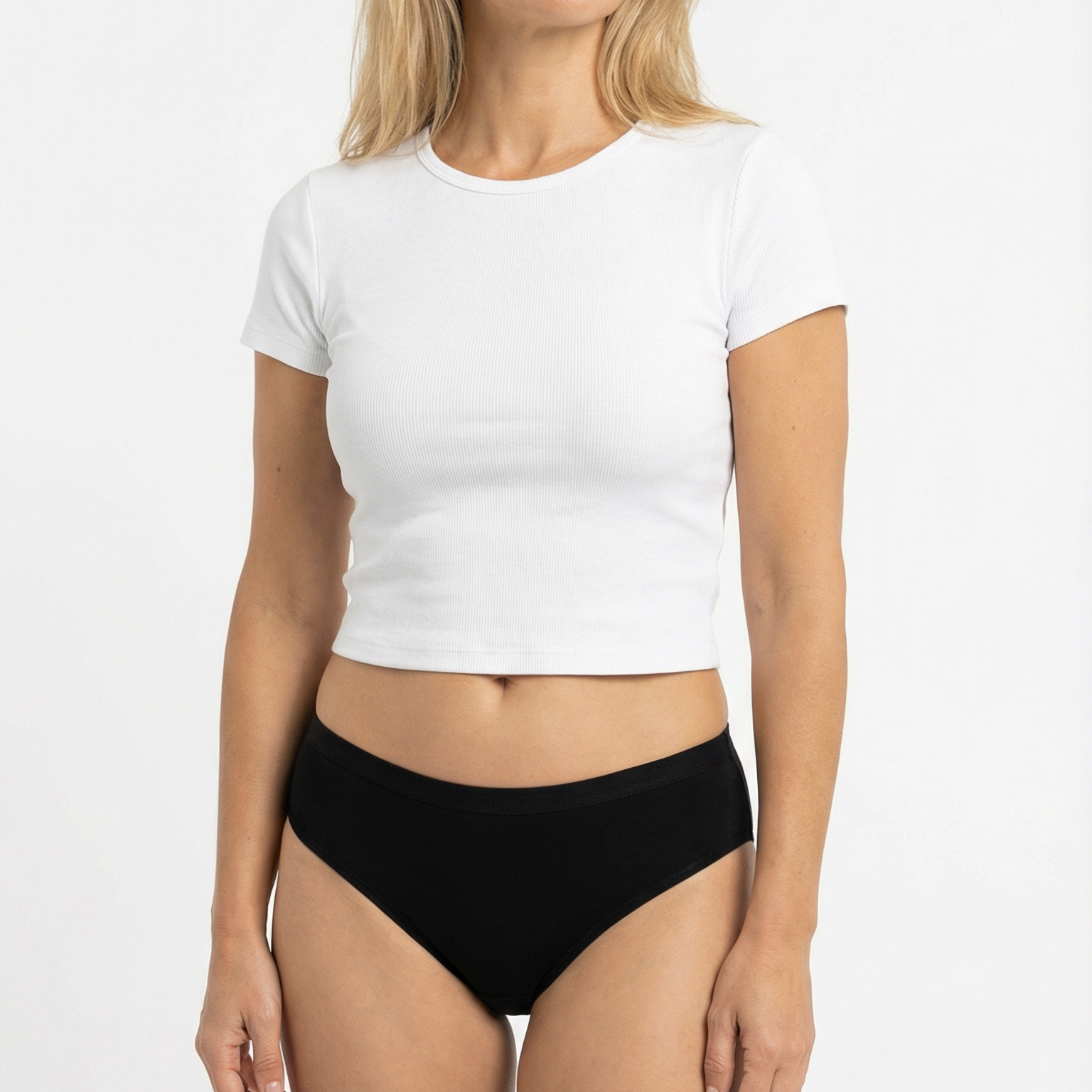 Ekologické menstruační kalhotky Masmi MODERN nízký pas (velikosti: S, M, L, XL) 100% BIO bavlna