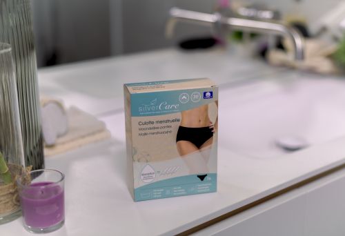 Silver Care Majtki menstruacyjne CLASSIC (rozmiary: S, M, L, XL), 100% bawełny organicznej 1 szt.